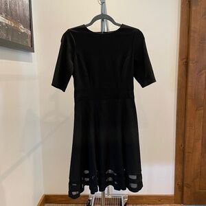 Calvin Klein Black A line dress